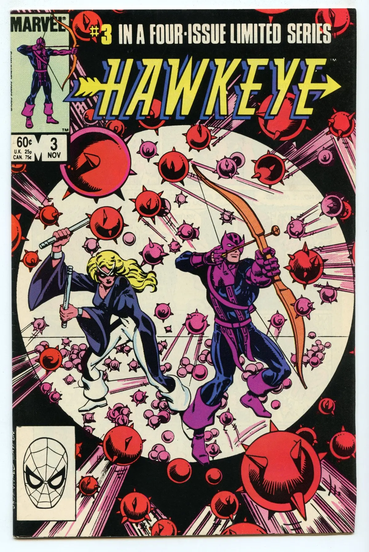 Hawkeye 3 (Nov 1983) Nm- (9.2) 1