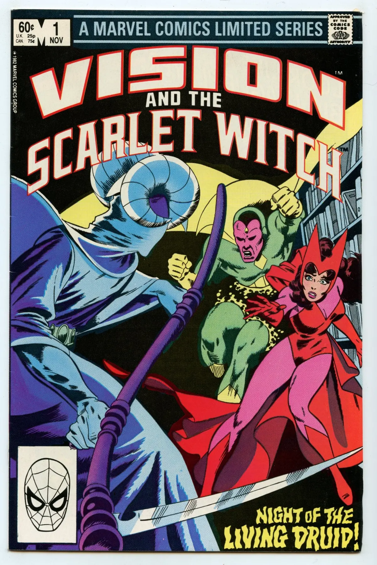 Vision & The Scarlet Witch 1 (Nov 1982) Nm- (9.2) 1