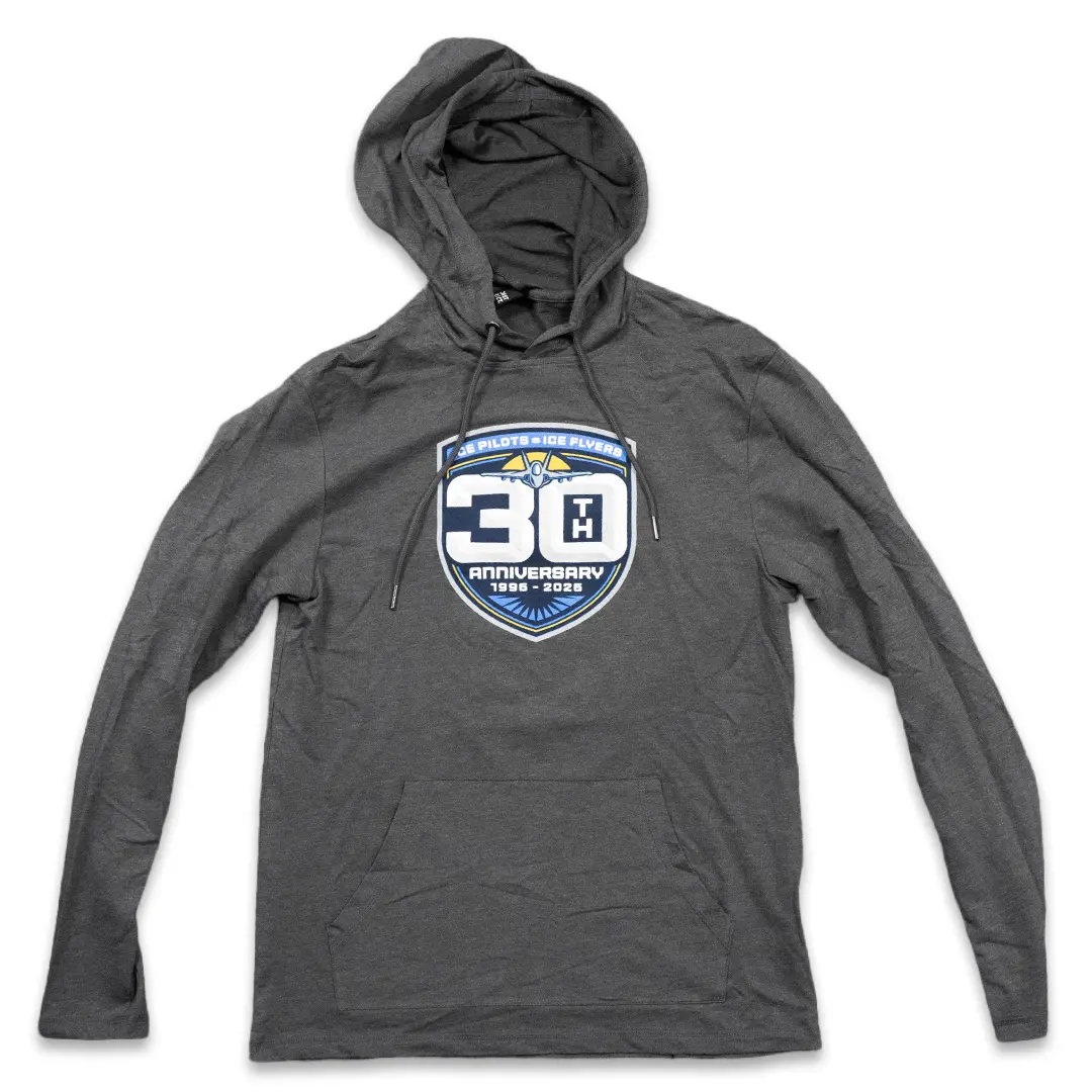 30Th Anniversary Gray T-Shirt Hoodie 1