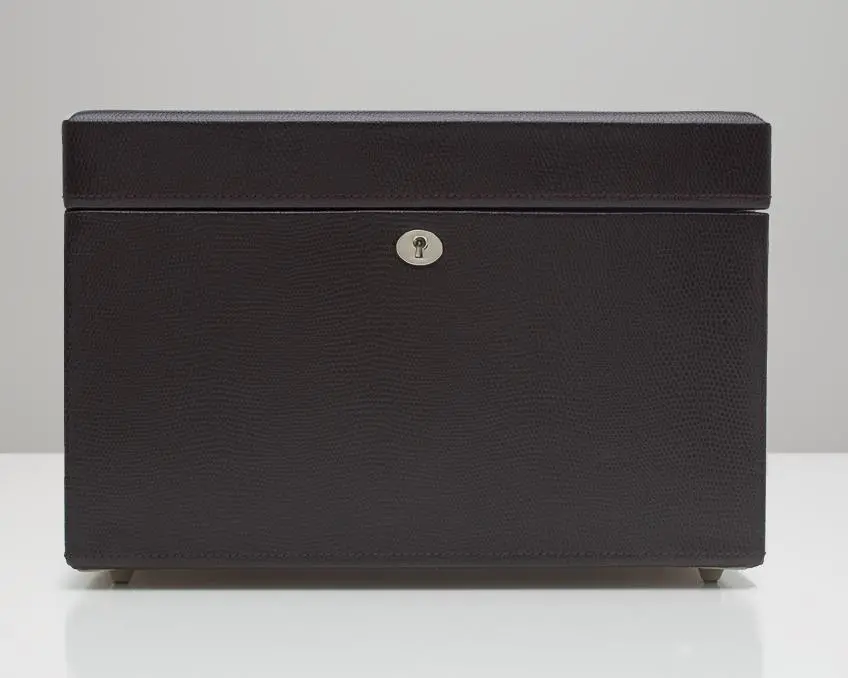London Medium Jewellery Box Cocoa 1