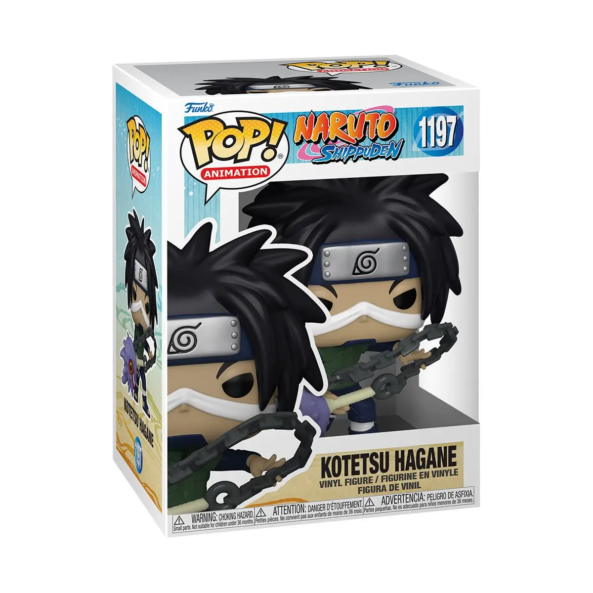 Funko Pop! Naruto Shippuden Wave 9 - Kotetsu Hagane W/Weapon 1