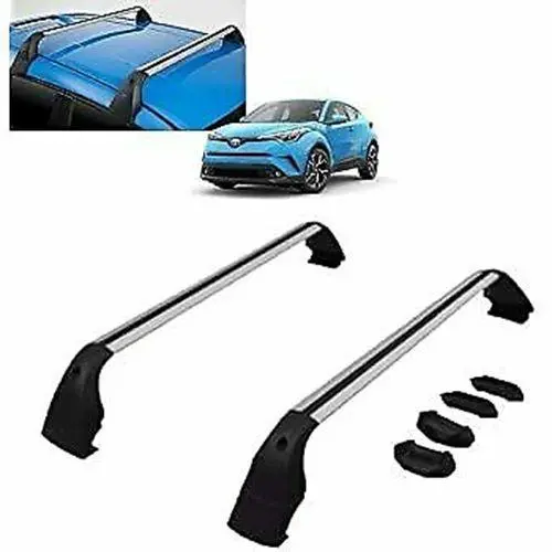 Fit 2017-2021 Toyota Chr Ch-R Roof Rack Cross Bar Oe Style High Grade Aluminum 1