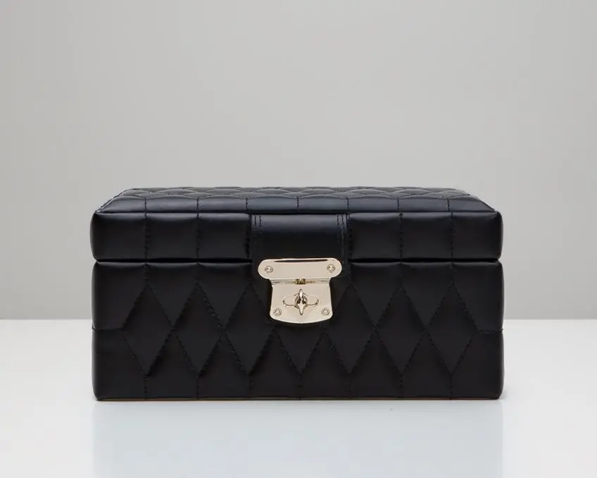 Caroline Small Jewellery Case Black 1