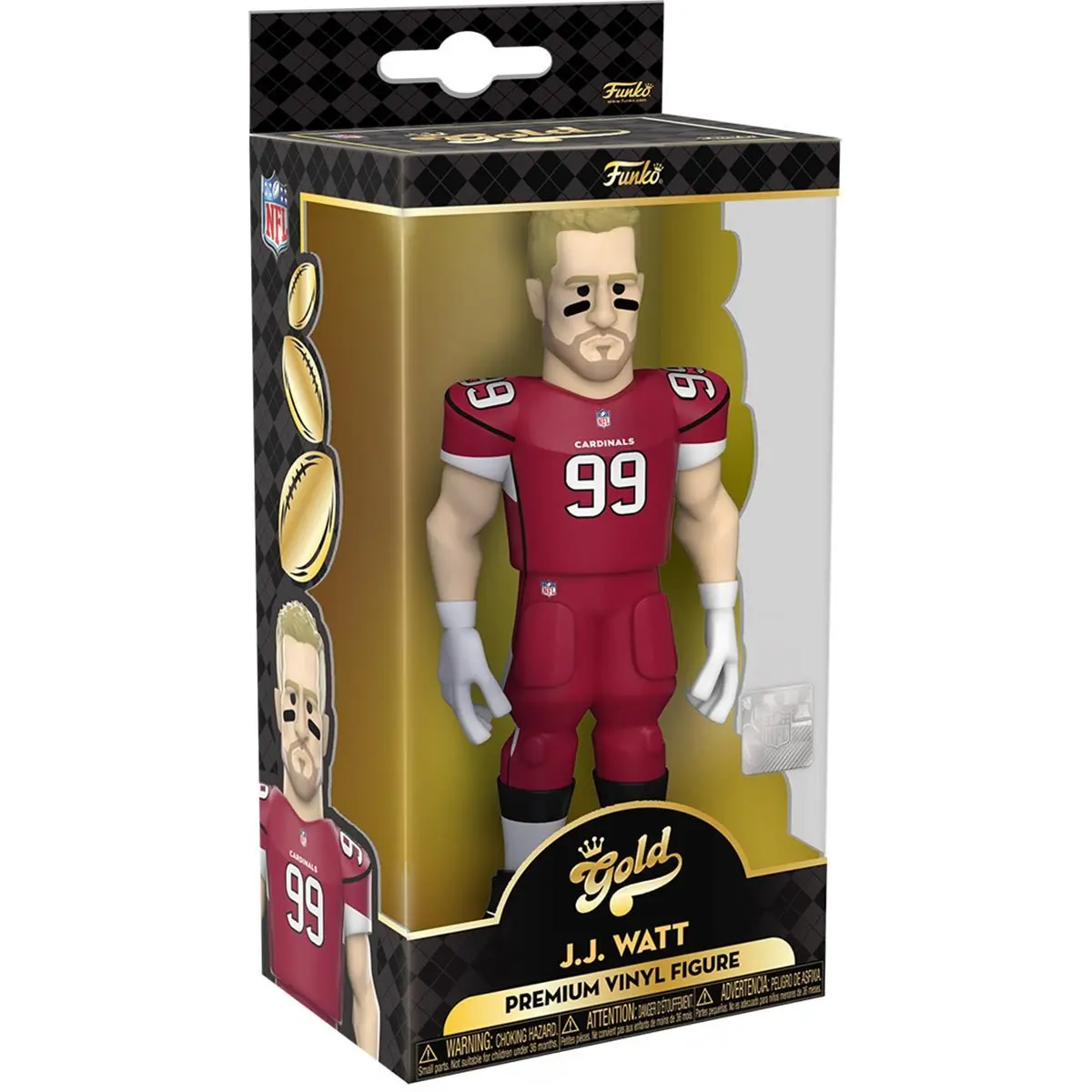 Funko Vinyl Gold - Nfl Cardinals - J.J. Watt (Home Uniform) 5" 1