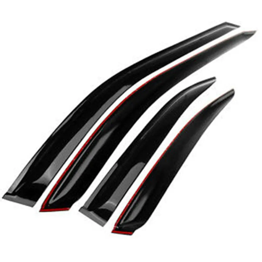 Fit 2014-2020 Lexus Is250 Is350 3D Mugen Style Vent Window Visors Rain Sun Wind Guards Shade Deflectors 1