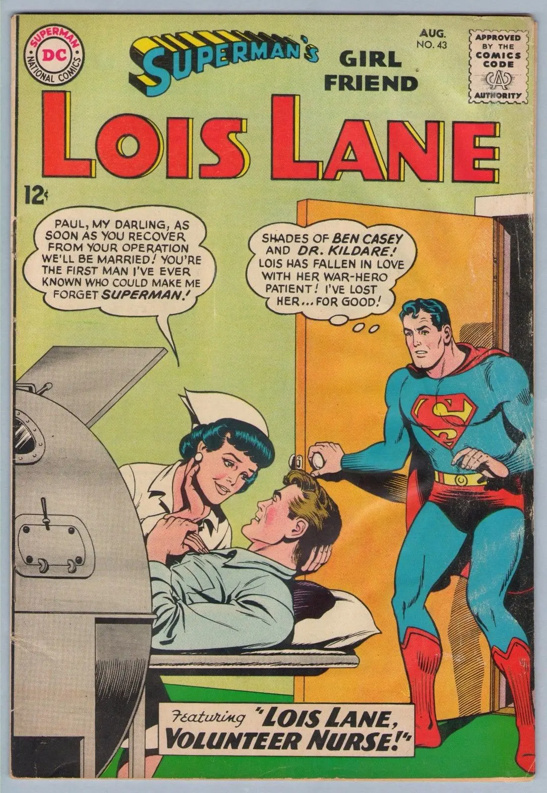 Superman's Girl Friend Lois Lane 43 (Aug 1963) Vg- (3.5) 1