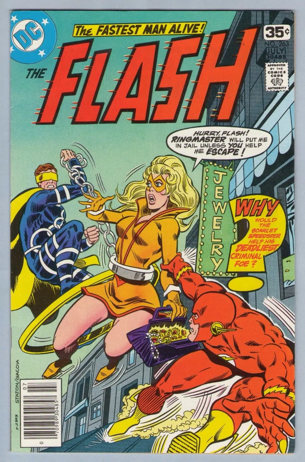 Flash 263 (Jul 1978) Nm- (9.2) 1