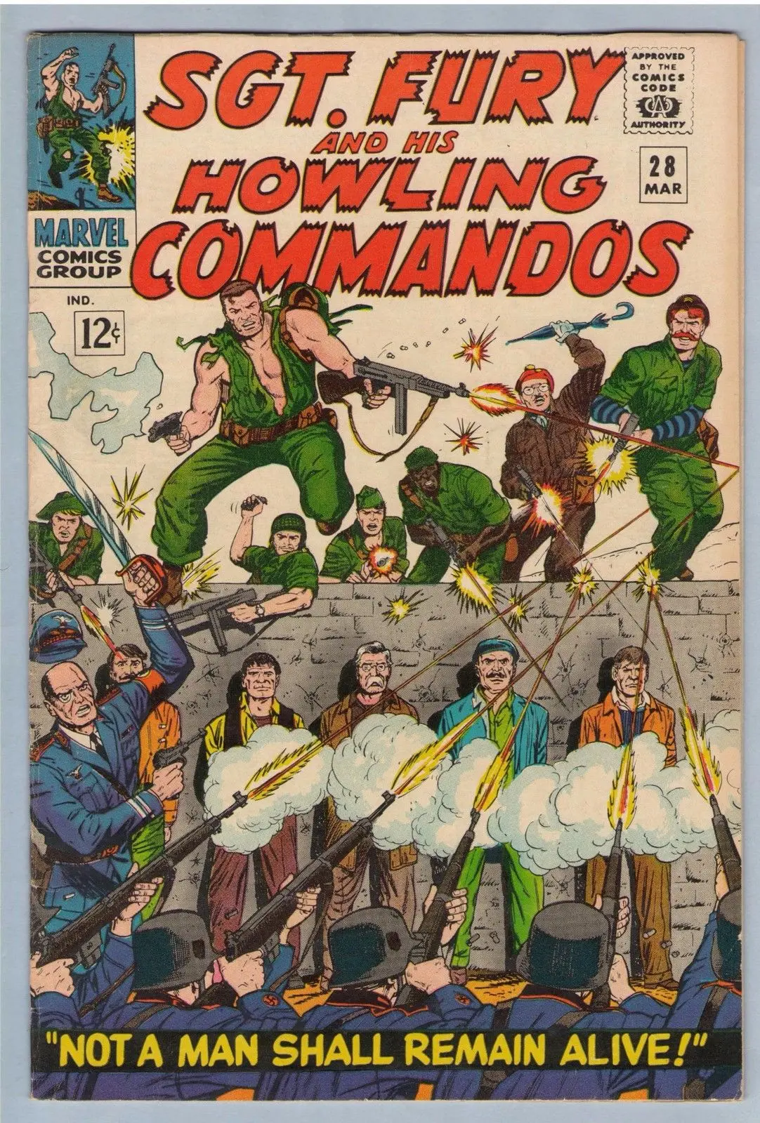 Sgt. Fury 28 (Mar 1966) Fi- (5.5) 1