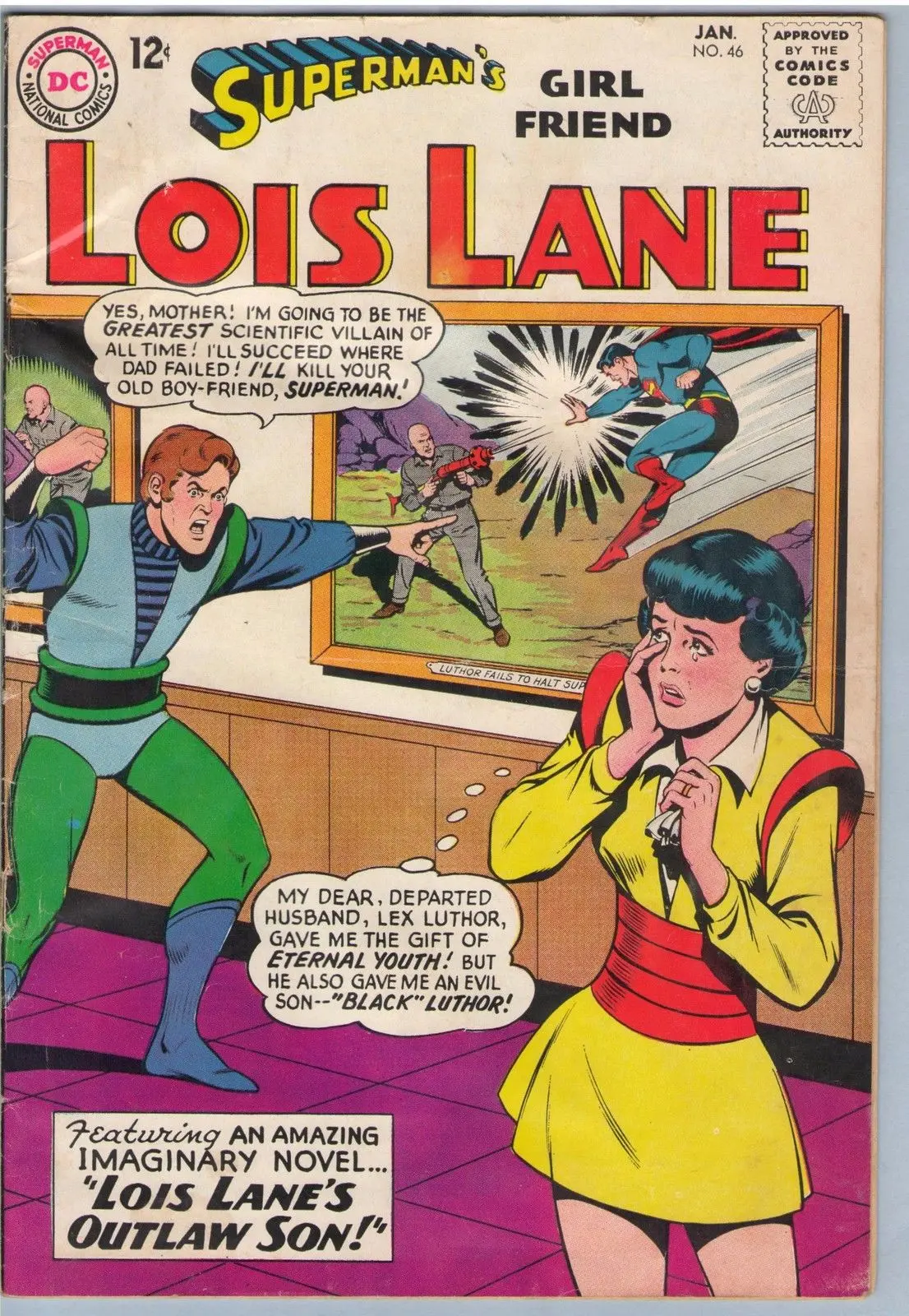 Superman's Girl Friend Lois Lane 46 (Jan 1964) Vg- (3.5) 1