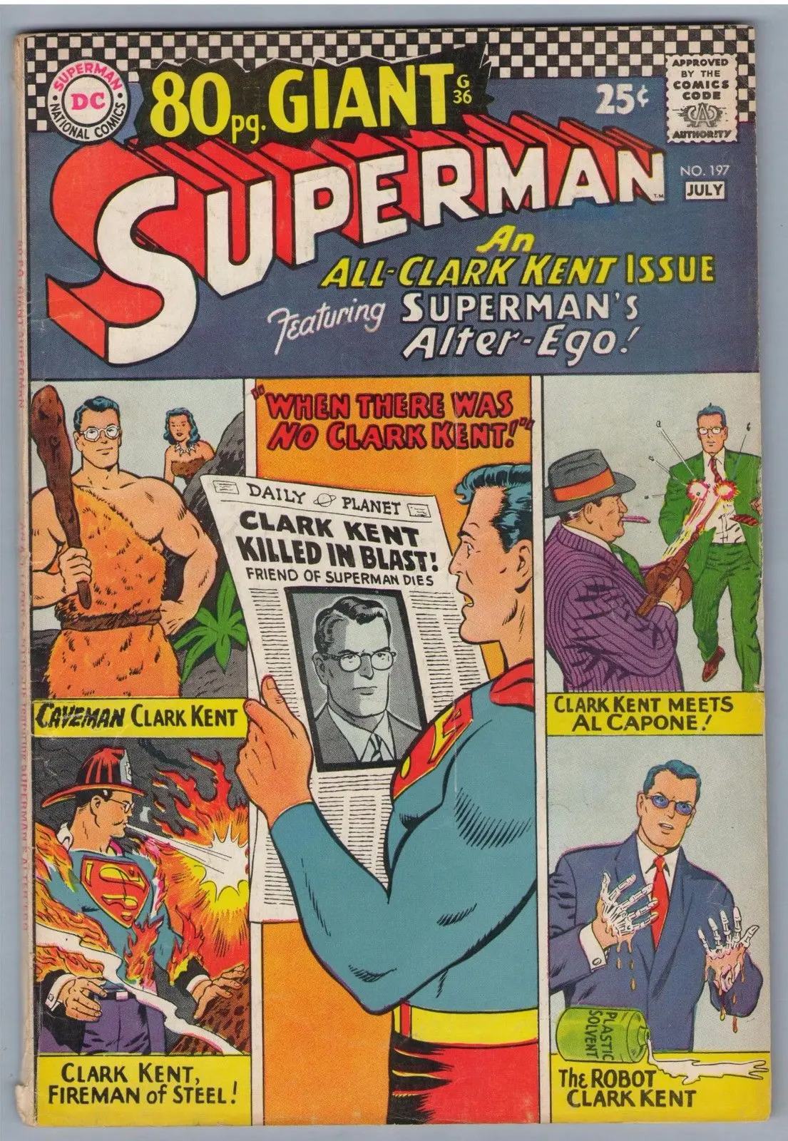 Superman 197 (Jul 1967) Vg (4.0) 1