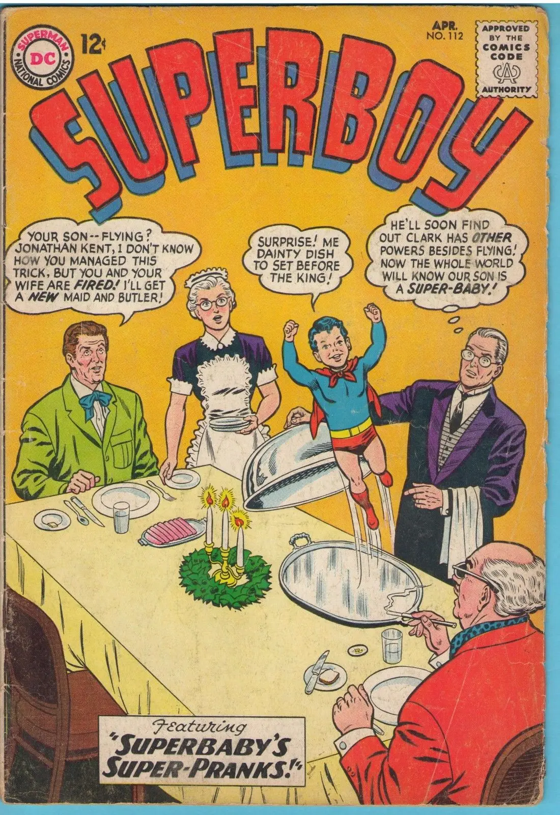 Superboy 112 (Apr 1964) Vg- (3.5) 1