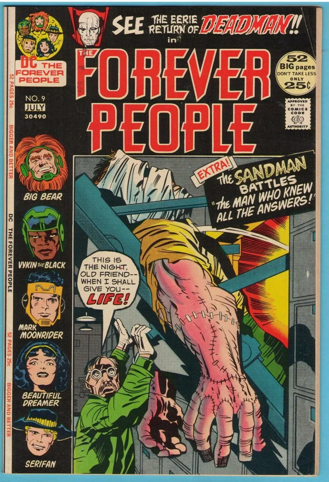 Forever People 9 (Jul 1972) Fi+ (6.5) 1
