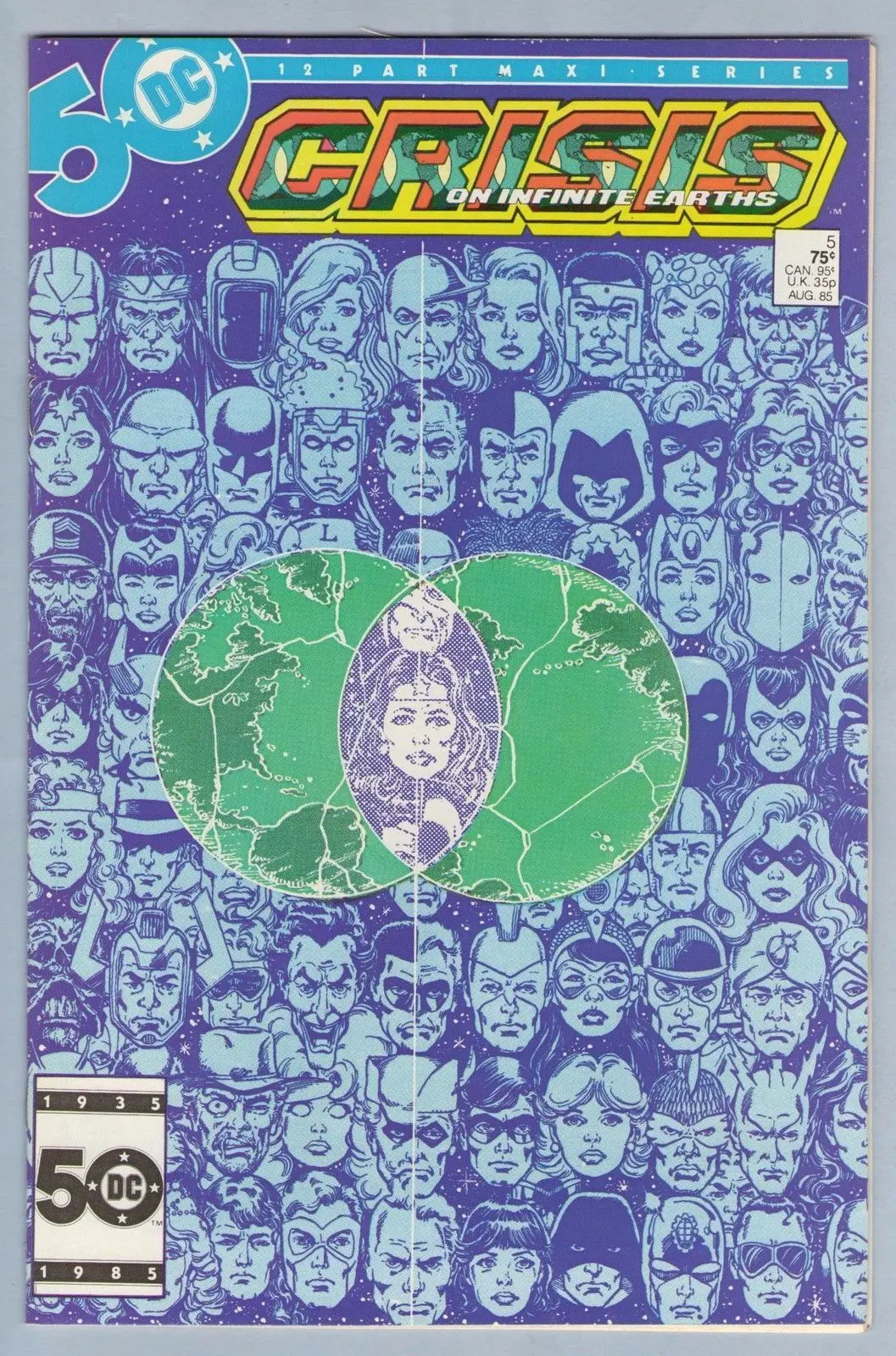 Crisis On Infinite Earths 5 (Aug 1985) Nm- (9.2) 1