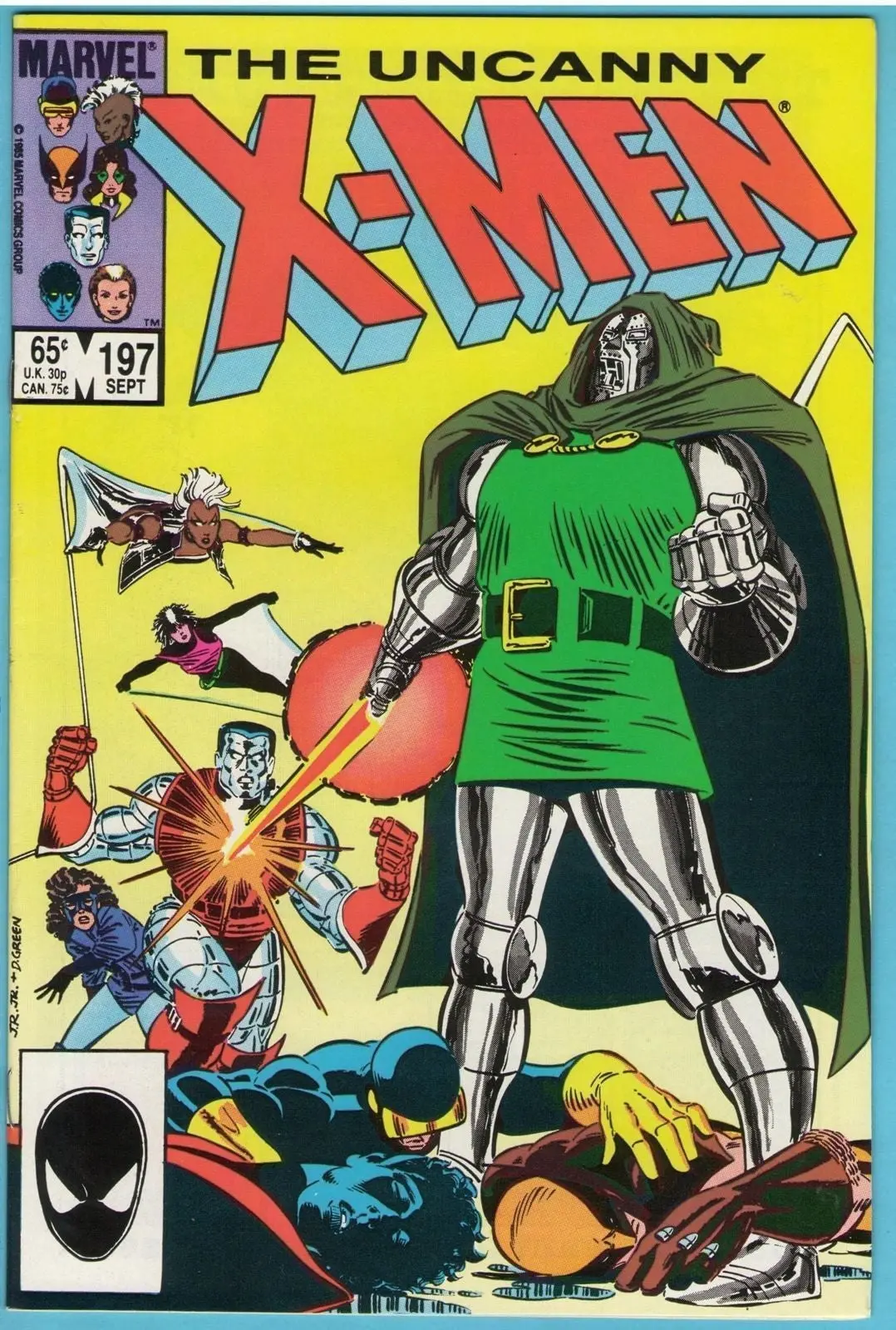 Uncanny X-Men 197 (Sep 1985) Nm- (9.2) 1