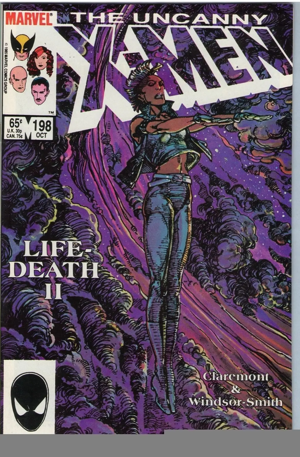 Uncanny X-Men 198 (Oct 1985) Nm- (9.2) 1
