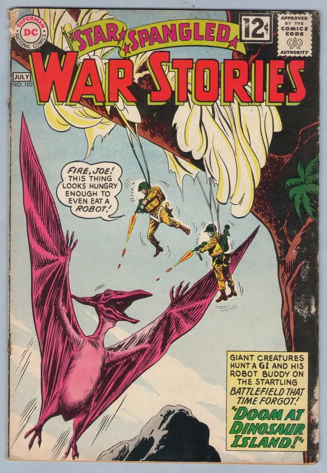 Star Spangled War Stories 103 (Jul 1962) Vg (4.0) 1