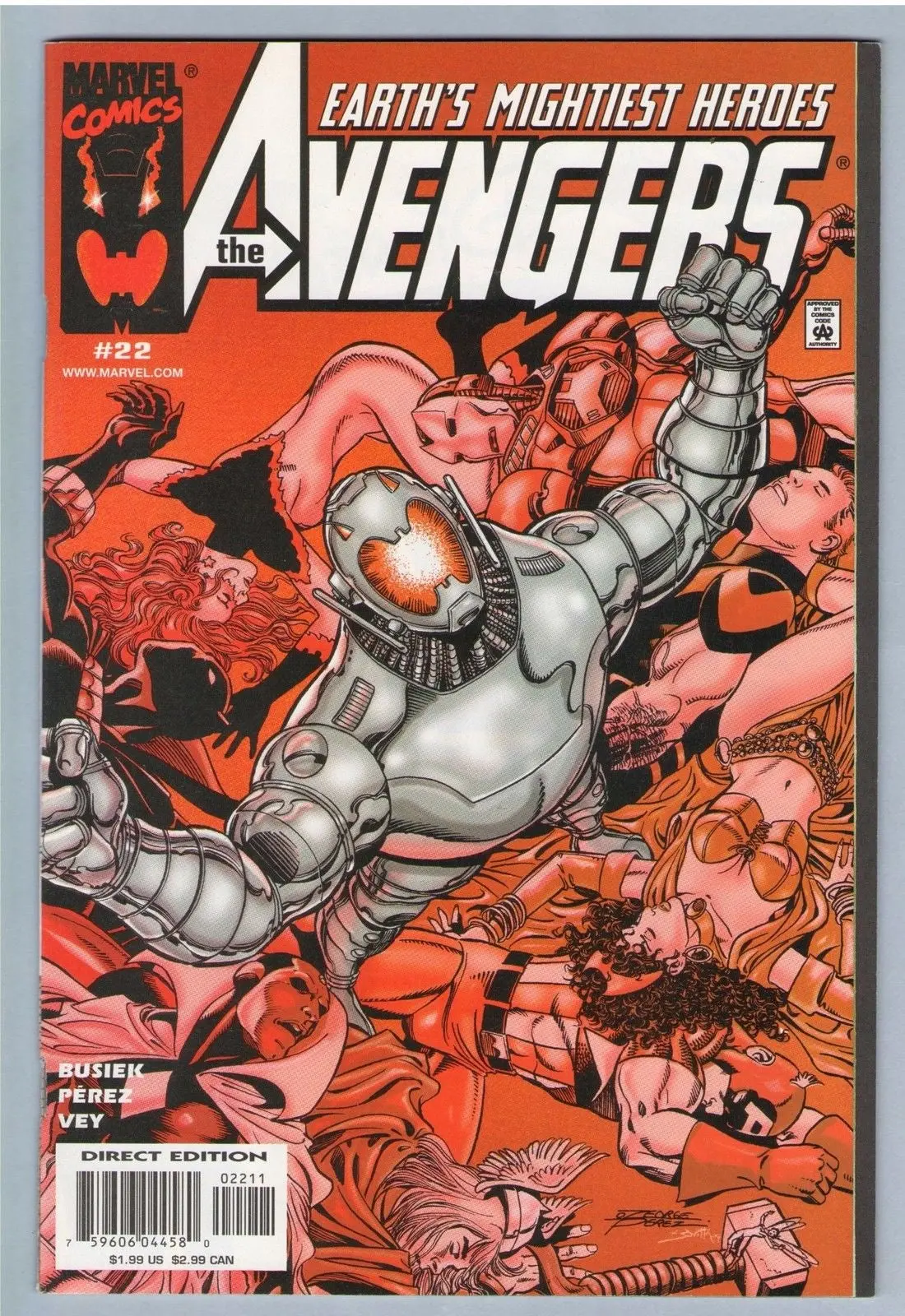 Avengers 22 (Oct 1999) Nm- (9.2) 1