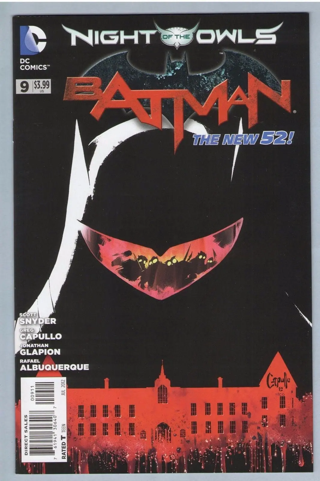 Batman V2 9 (Jul 2012) Nm- (9.2) 1