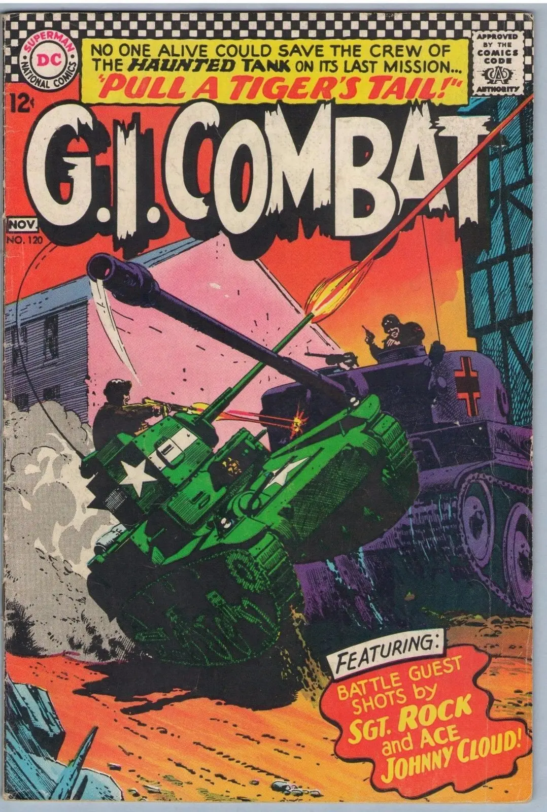 G.I. Combat 120 (Nov 1966) Vg (4.0) 1