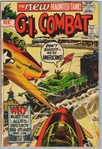 G.I. Combat 154 (Jul 1972) Vg+ (4.5) 1
