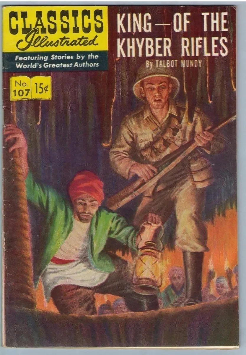 Classics Illustrated 107 (Original) (May 1953) Fi- (5.5) 1