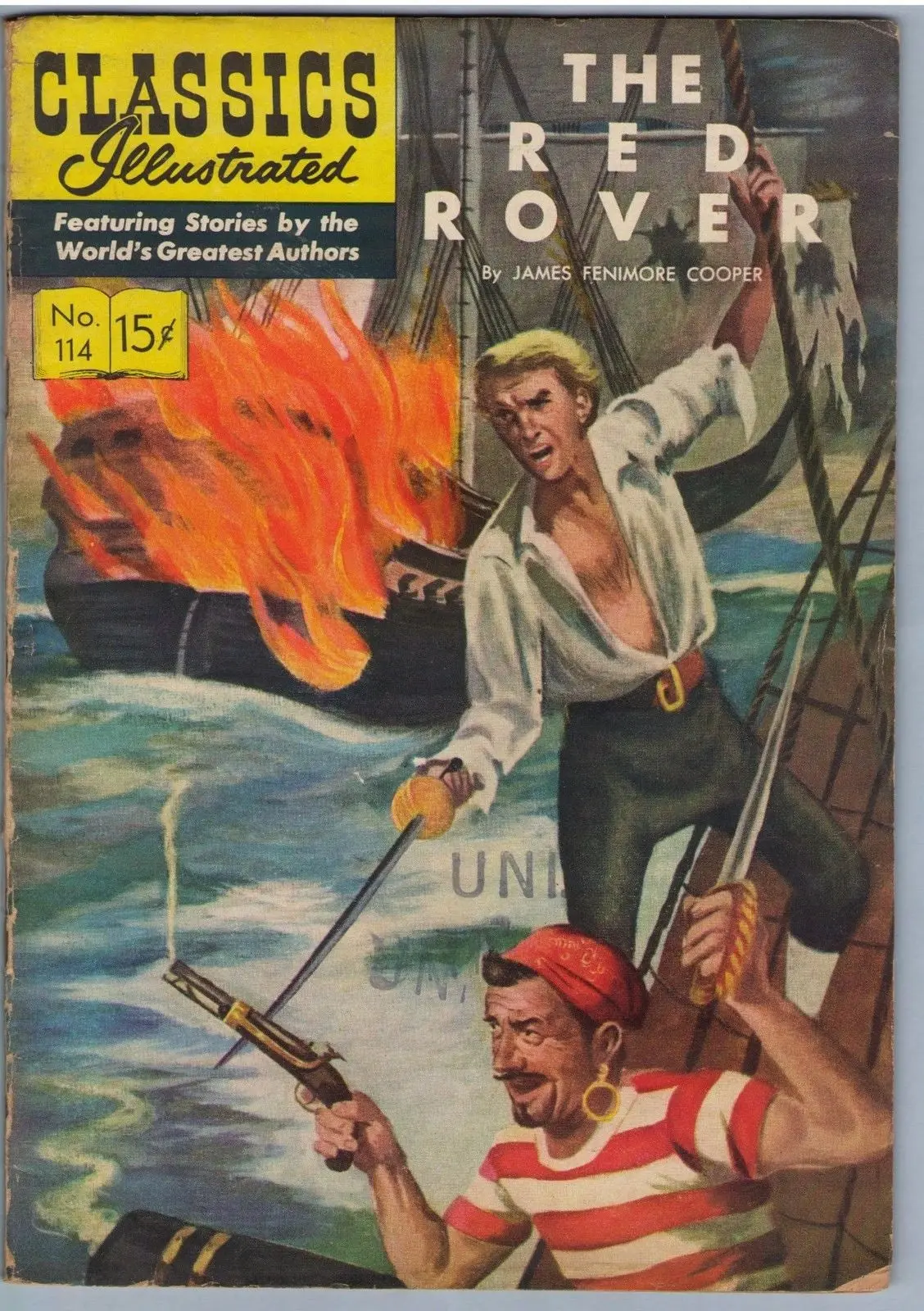 Classics Illustrated 114 (Original) (Dec 1953) Vg- (3.5) 1