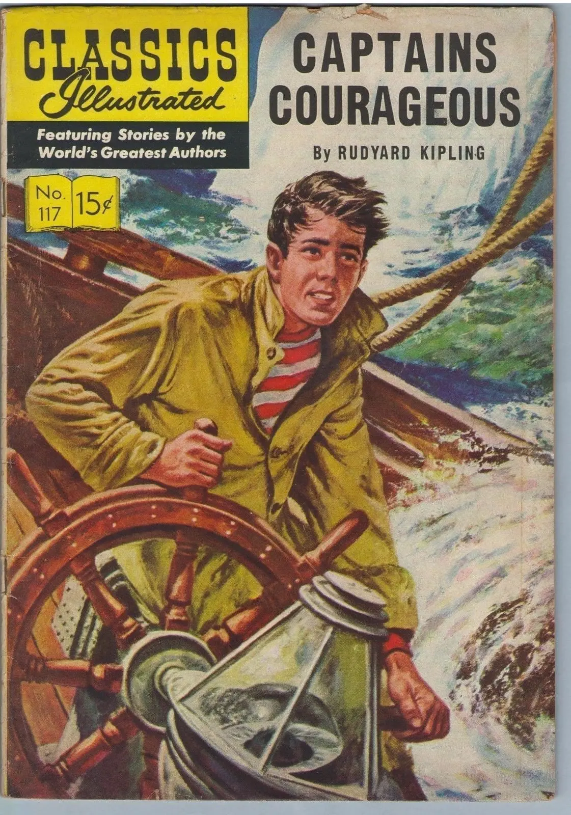 Classics Illustrated 117 (Original) (Mar 1954) Vg- (3.5) 1