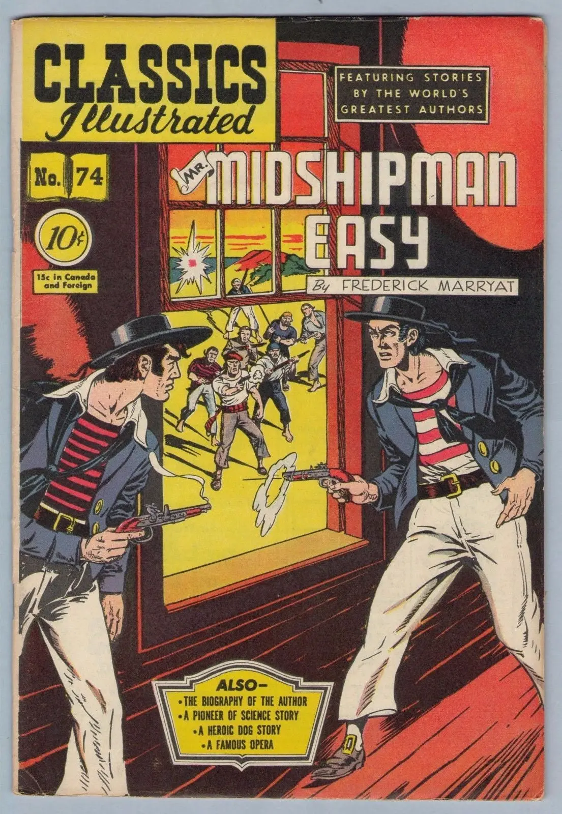 Classics Illustrated 74 (Original) (Aug 1950) Fi+ (6.5) 1
