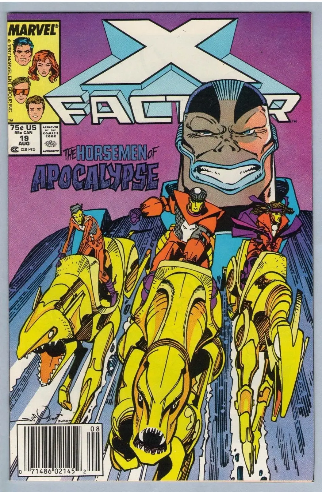 X-Factor 19 (Aug 1987) Vf-Nm (9.0) 1