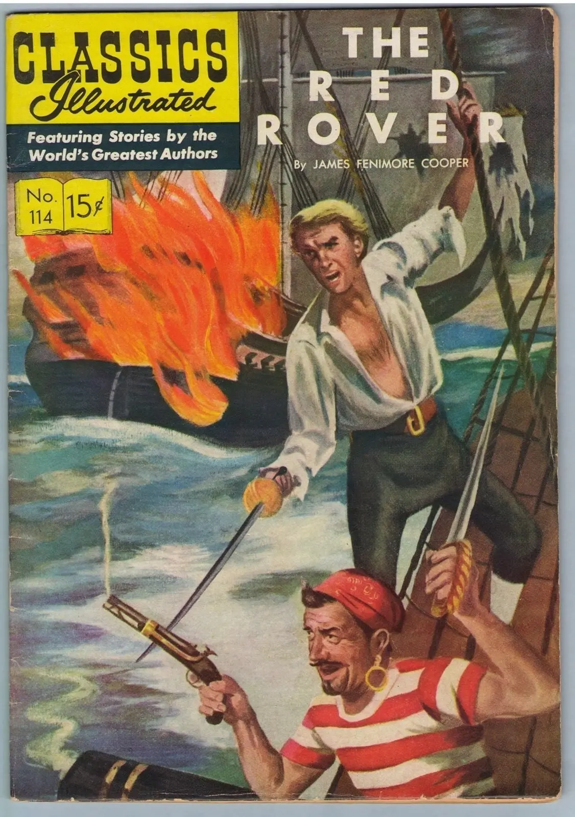 Classics Illustrated 114 (Original) (Dec 1953) Fi+ (6.5) 1