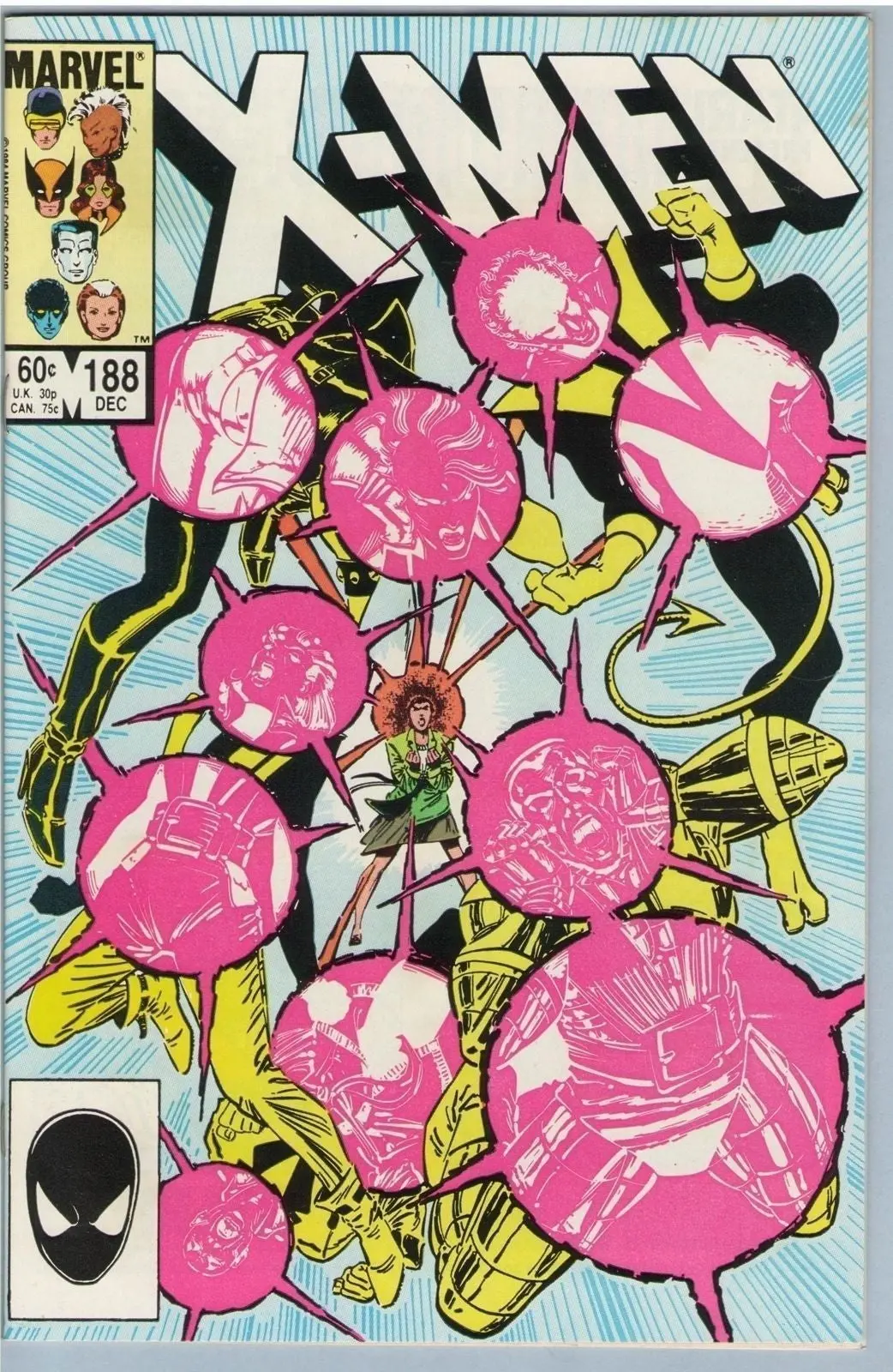Uncanny X-Men 188 (Dec 1984) Nm- (9.2) 1