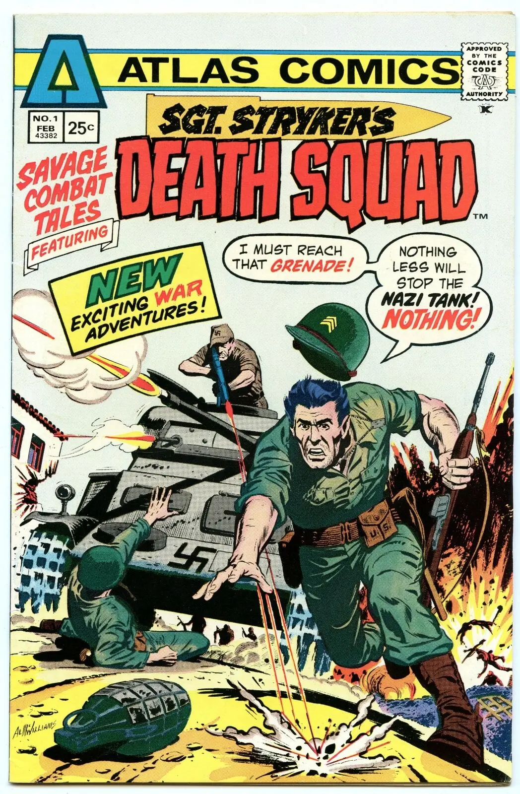 Savage Combat Tales 1 Feb 1975 Vf-Nm (9.0) 1