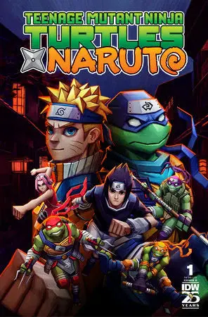 Teenage Mutant Ninja Turtles X Naruto #1 Cvr D Moncayo 1