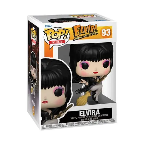 Funko Pop! Elvira: Mistress Of The Dark - Elvira With Broom 1