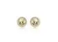 14K Yellow Gold 3Mm Ball Earrings 1