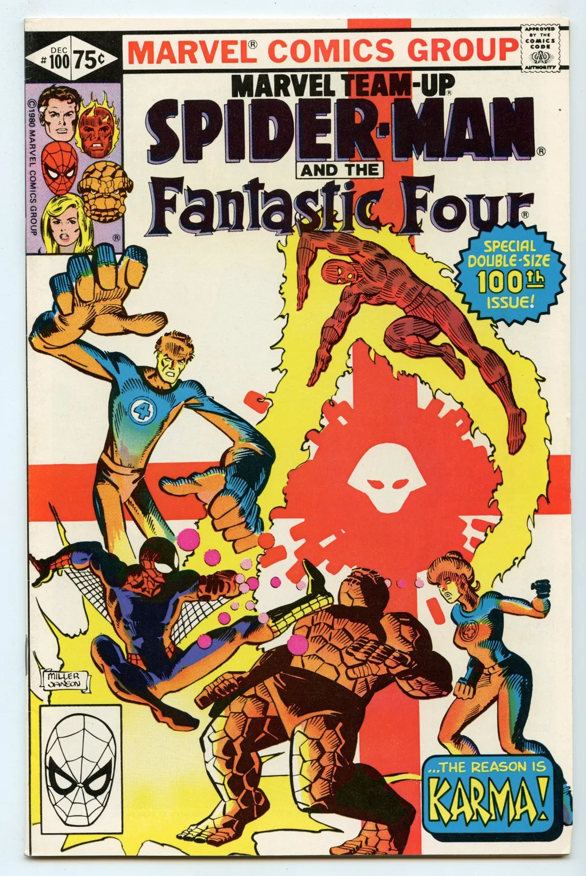 Marvel Team-Up 100 (Dec 1980) Nm- (9.2) 1
