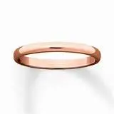 Rose Gold 2Mm Wedding Band 1