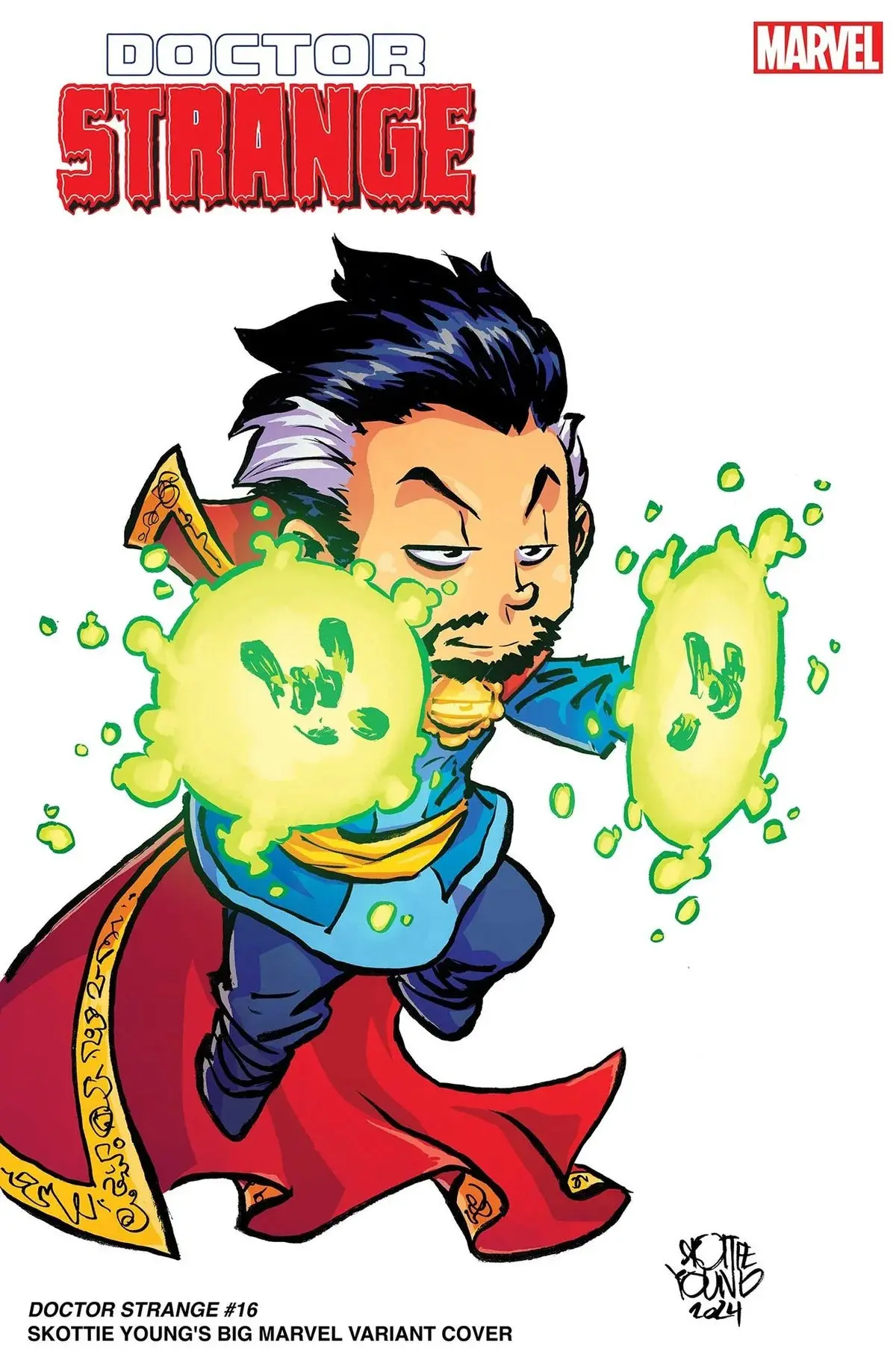 Doctor Strange #16 Skottie Young Big Marvel Var 1