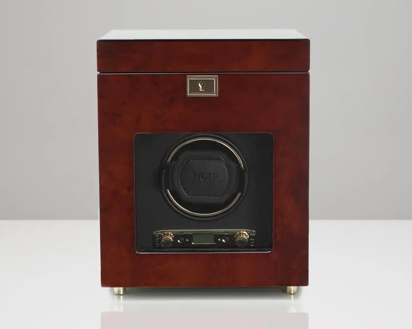 Savoy Single Winder With Storage Burlwood 1