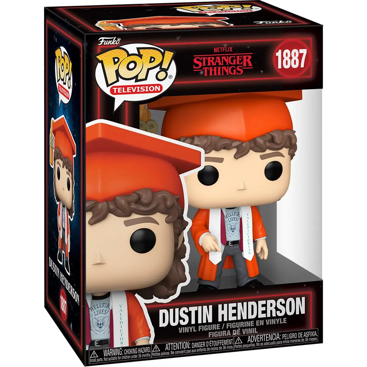 Funko Pop! Stranger Things Wave 5 - Dustin Henderson Graduation (Preorder Item May 2026) (Copy) 1