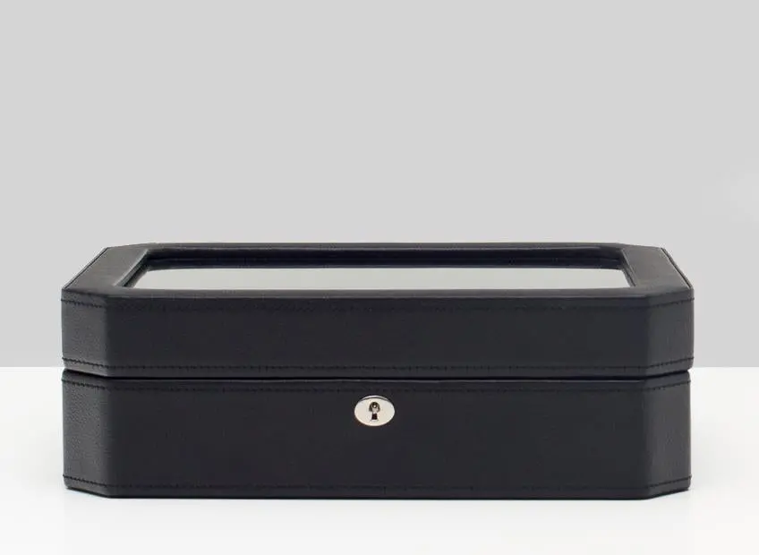 Windsor 10 Piece Watch Box With Cover Black 1