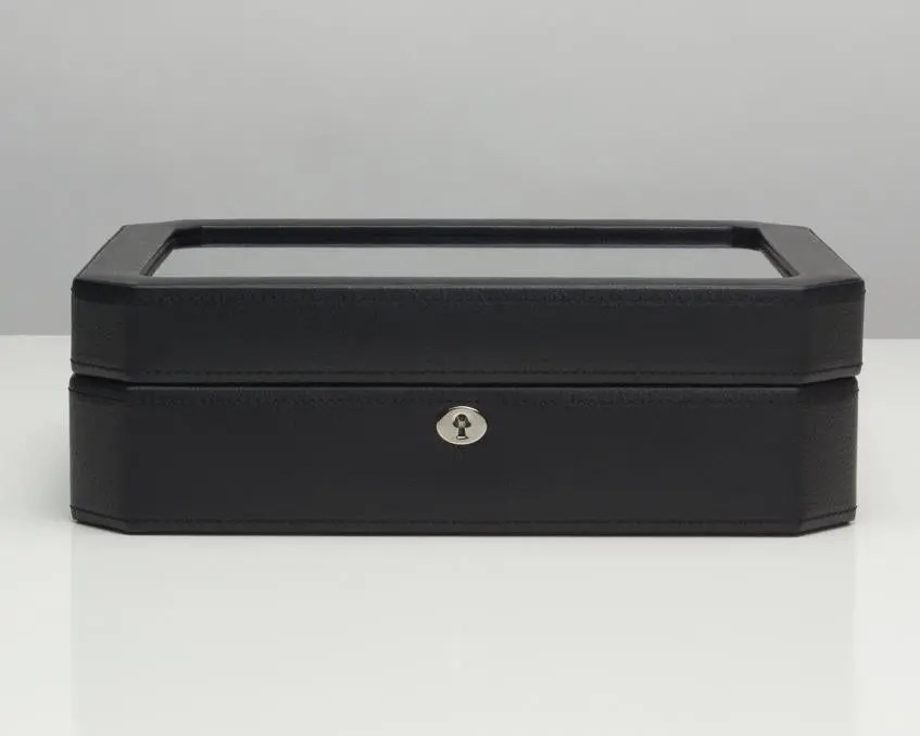 Windsor 10 Piece Watch Box Black/Purple 1