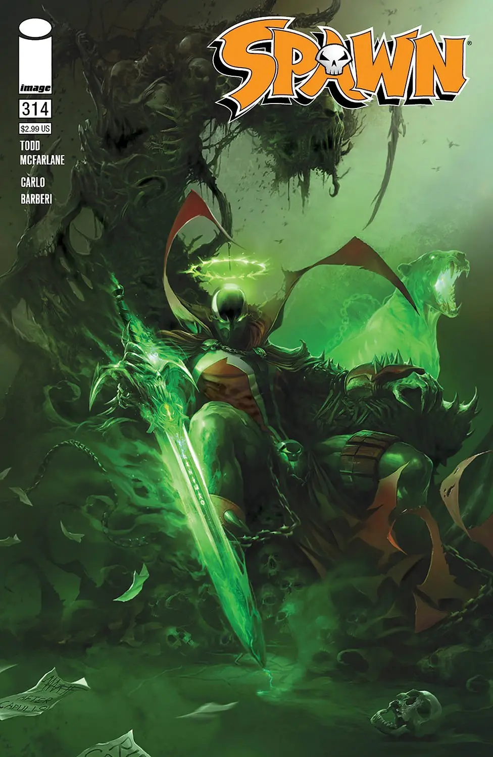 Spawn #314 Cvr A Mattina 1