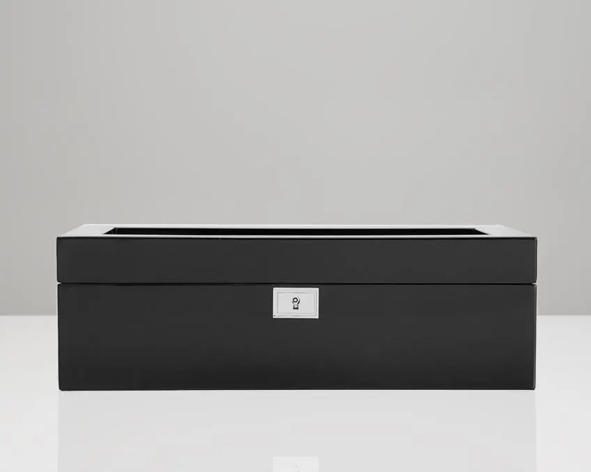 Savoy 5 Piece Watch Box Black 1