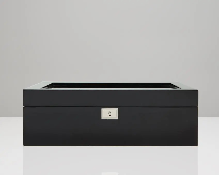 Savoy 10 Piece Watch Box Black 1