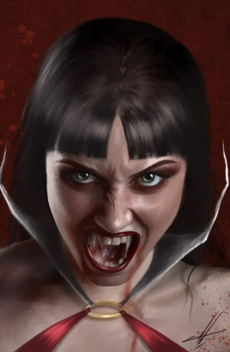 Vampirella #13 Carla Cohen Virgin Variant 1