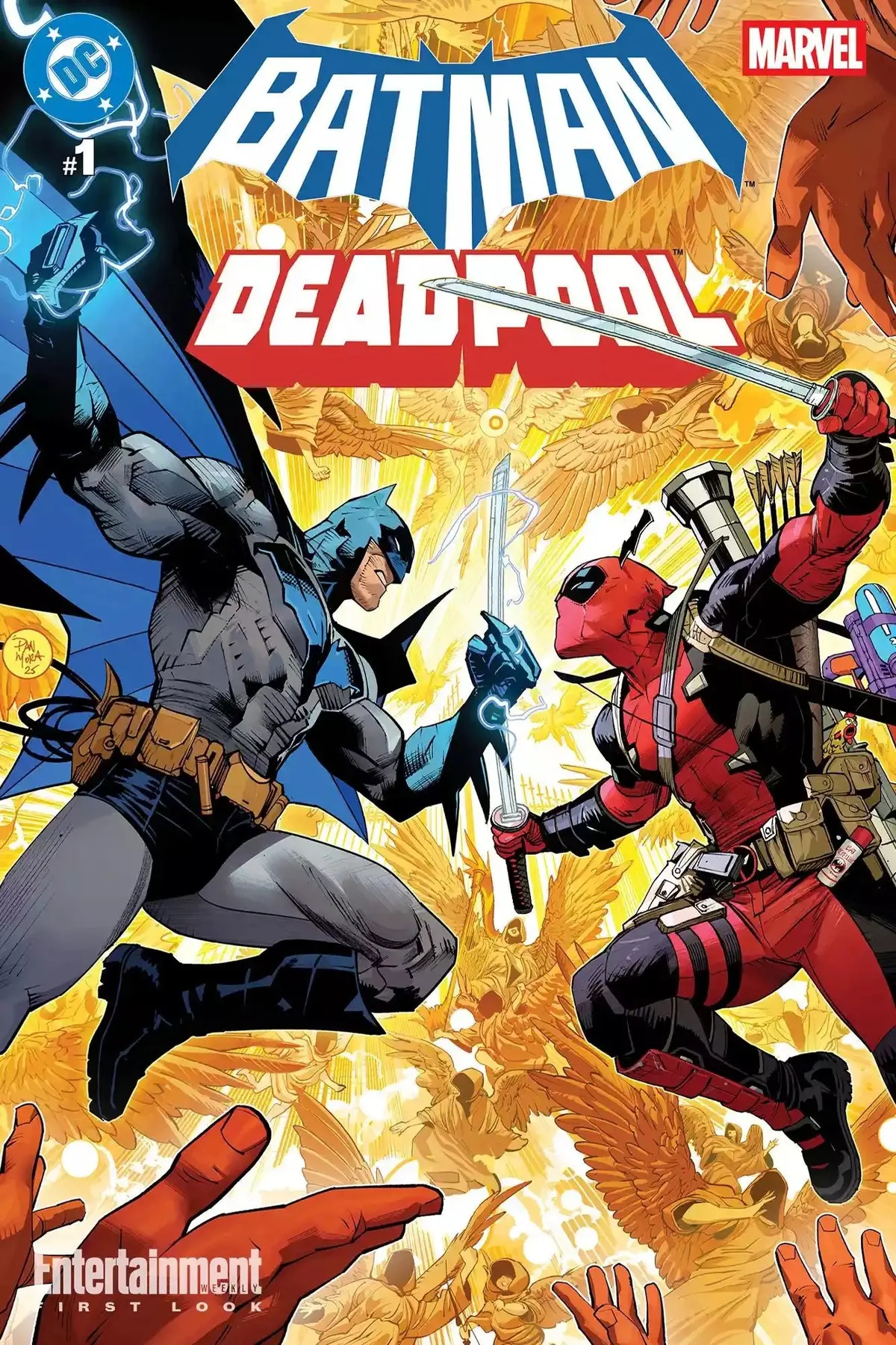 Dc Marvel Batman Deadpool #1 (One Shot) Cvr A Dan Mora 1
