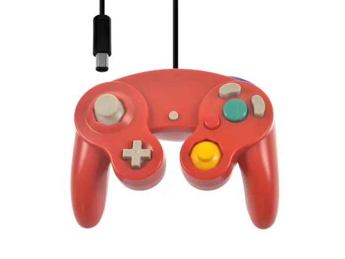 Teknogame - Gamecube Controller - Red 1