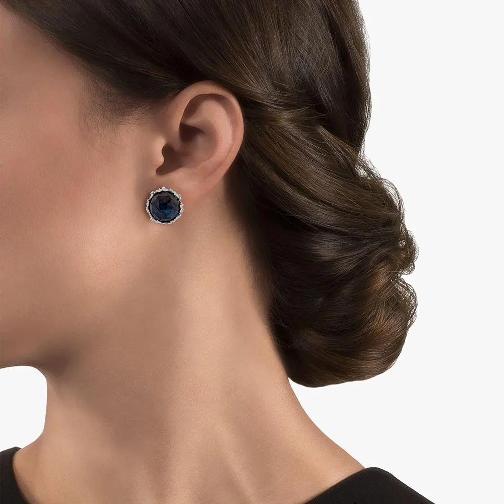 Ocean Button Earring 2