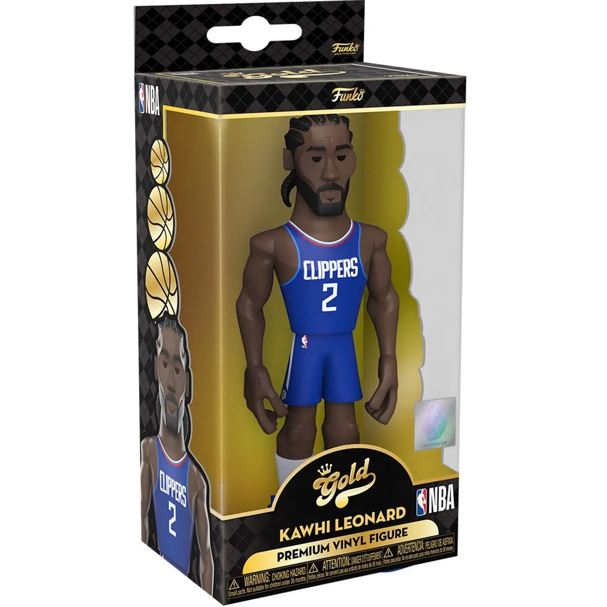 Funko Vinyl Gold - Nba Clippers - Kawhi Leonard 5" 1